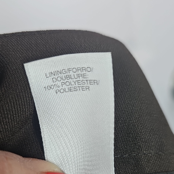 Liz Claiborne Elegant Brown Pencil Skirt Size 14 - Picture 10 of 10